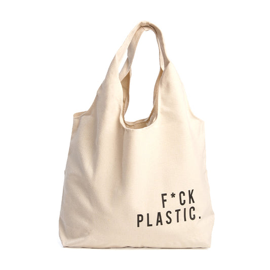 Shopper Tote - F*ck Plastic